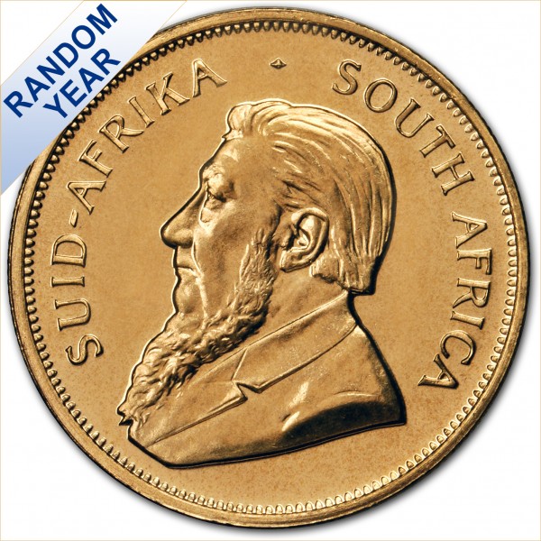 South Africa 1 oz Gold Krugerrand Uncirculated (Random Year) - Image 2