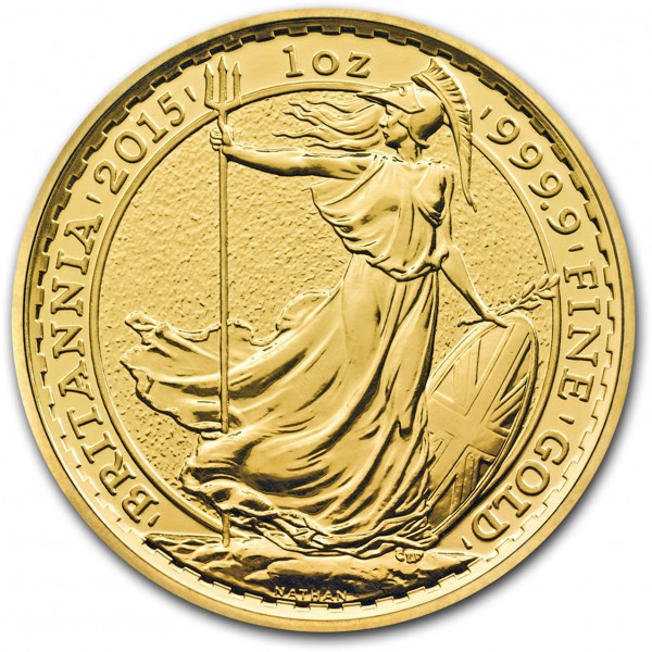 2015 Great Britain 1 oz Gold Britannia Uncirculated