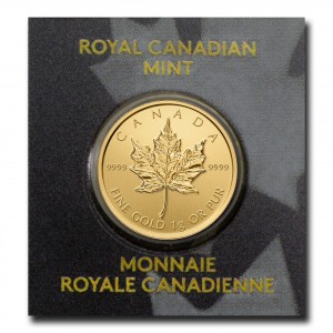 1 gram Gold Maple Leaf - Maplegram 25 (In Assay)
