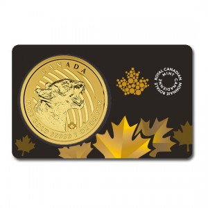 2015 Canada 1 oz Gold Growling Cougar .99999 Pure Uncirculated