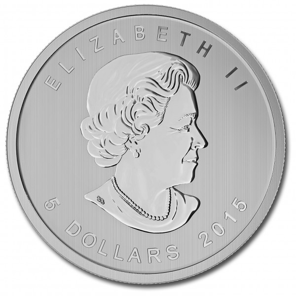 2015 Canada 1 oz Silver Birds of Prey Series - Red Tailed Hawk - Image 2