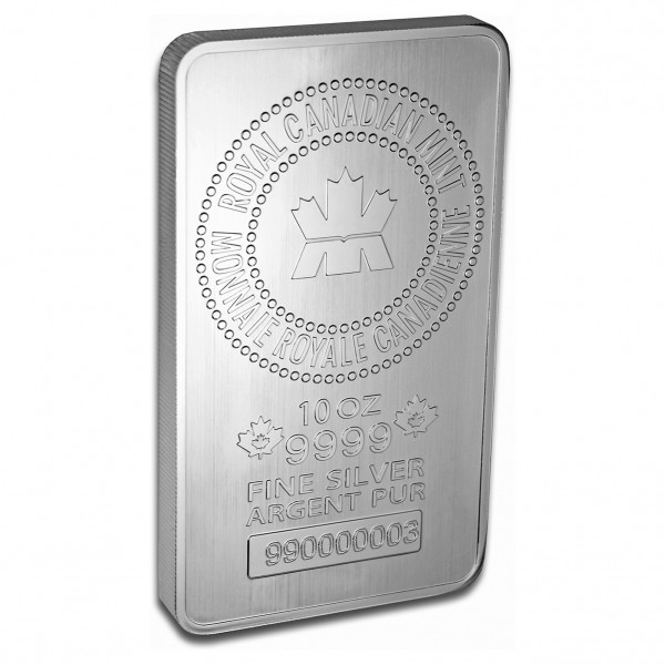 10 oz Silver Bar - Canada RCM - Image 3
