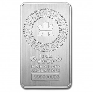 10 oz Silver Bar - Canada RCM