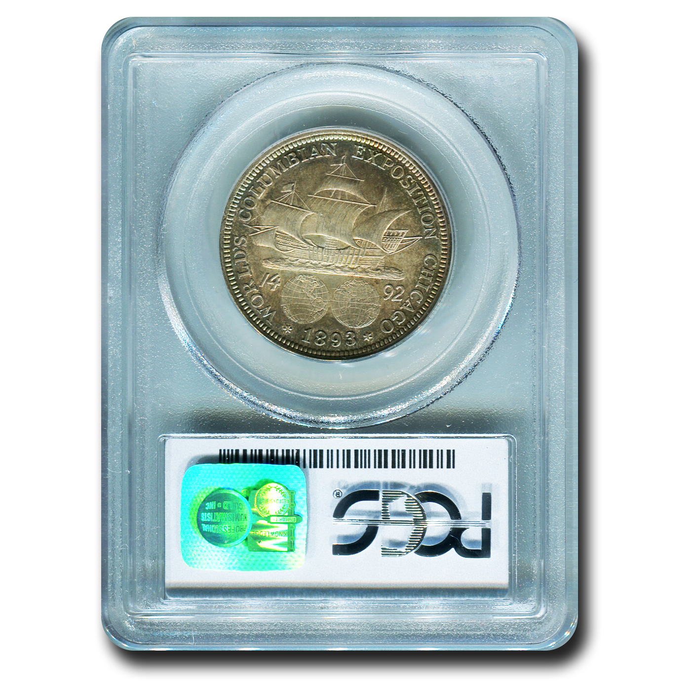 1893_ColumbianCommemorativeHalfDollar_MS64PCGS_Rev