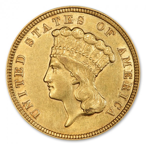 $3.00 Indian Princess Head XF (Random Year)