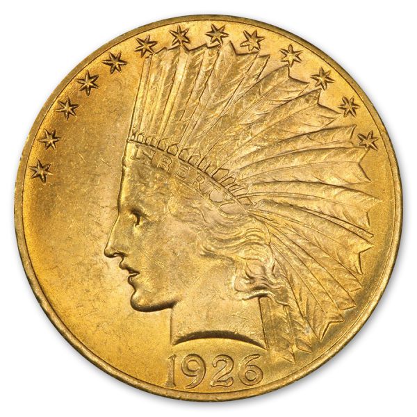 $10 Indian Head Eagle XF (Random Year)