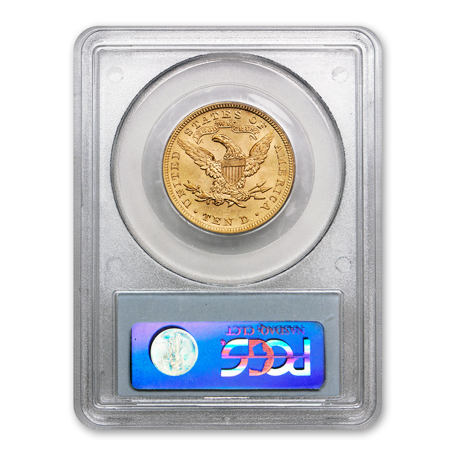 $10LibertyHeadGoldEagleMS63PCGS_RY_Rev