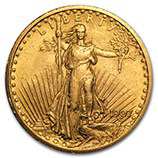$20 Saint Gaudens Double Head Eagles (1907-1933)