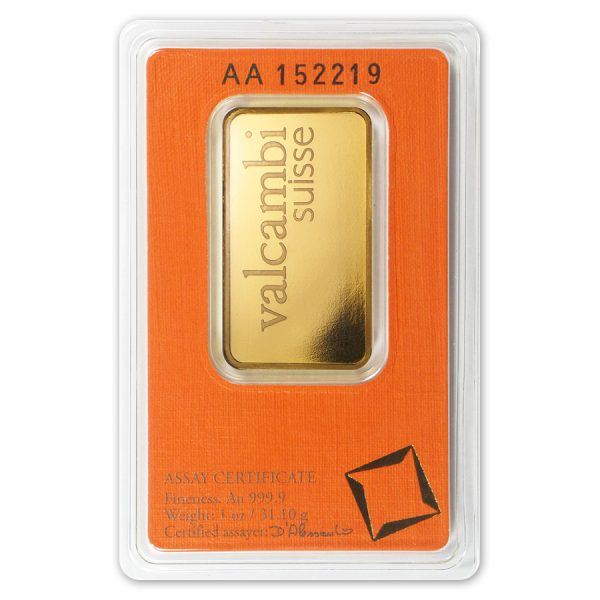 1 oz Gold Bar In Assay - Valcambi Suisse - Image 2