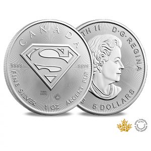 2016 Canada 1 oz Silver Superman