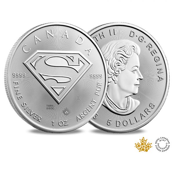 2016 Canada 1 oz Silver Superman