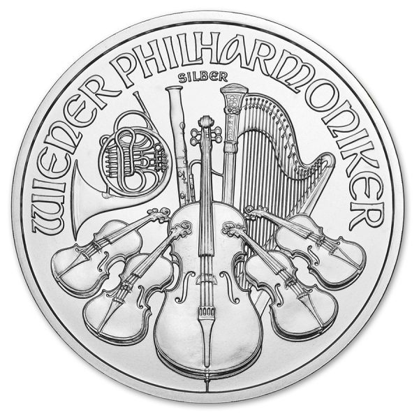 2016 Austria 1 oz Silver Philharmonic Uncirculated
