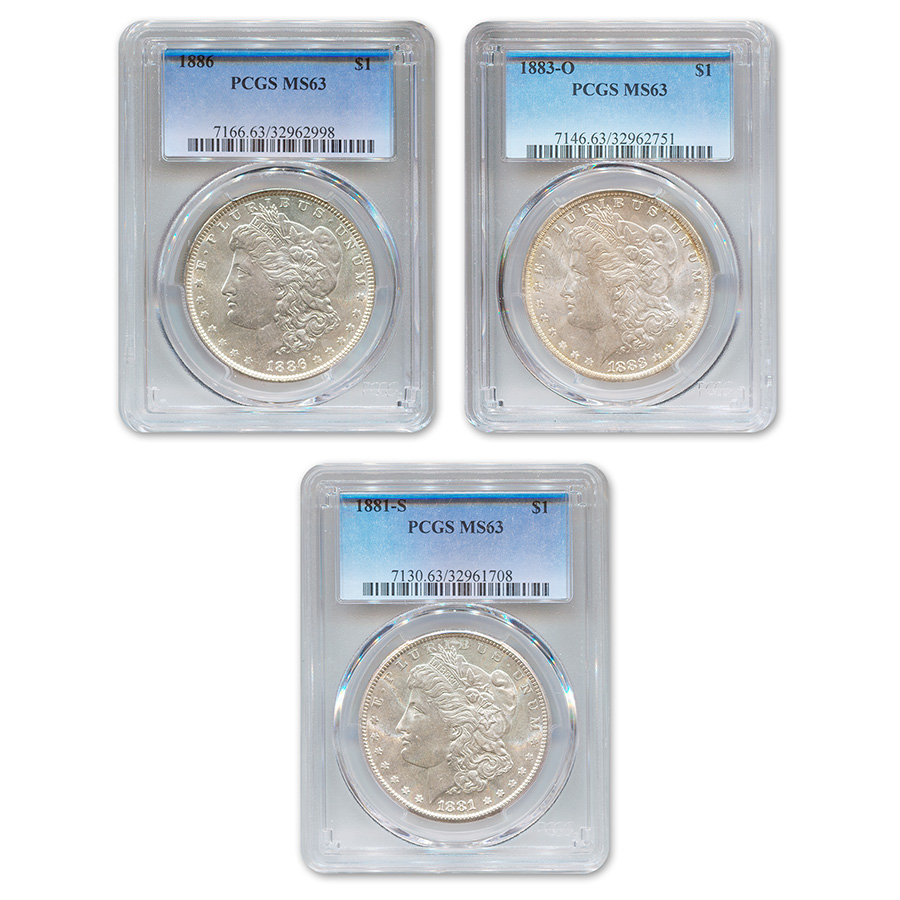 MorganDollar3-MintmarkSetMS-63PCGS_Slab