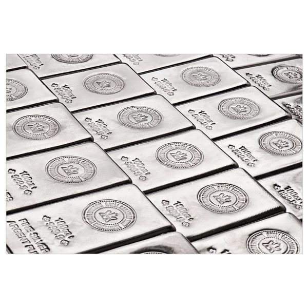 100 oz Silver Bar - Canada RCM (Pressed Finish) - Image 5