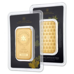 1 oz Gold Bar Assay - Canada RCM