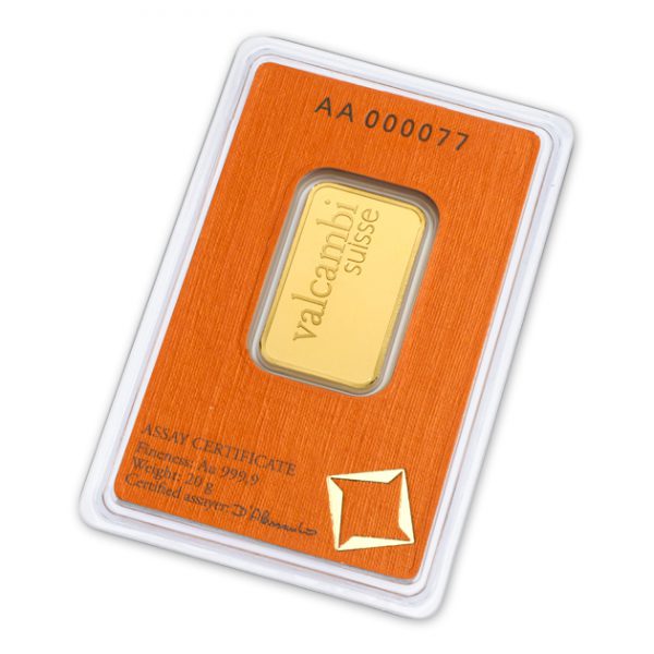 20 gram Gold Bar In Assay - Valcambi Suisse - Image 4