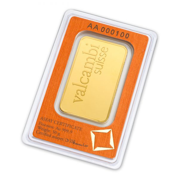 50 gram Gold Bar In Assay - Valcambi Suisse - Image 4