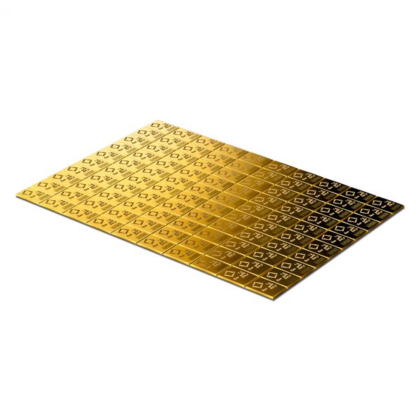 100x 1 Gram Gold CombiBar Assay – Valcambi Suisse - Image 5