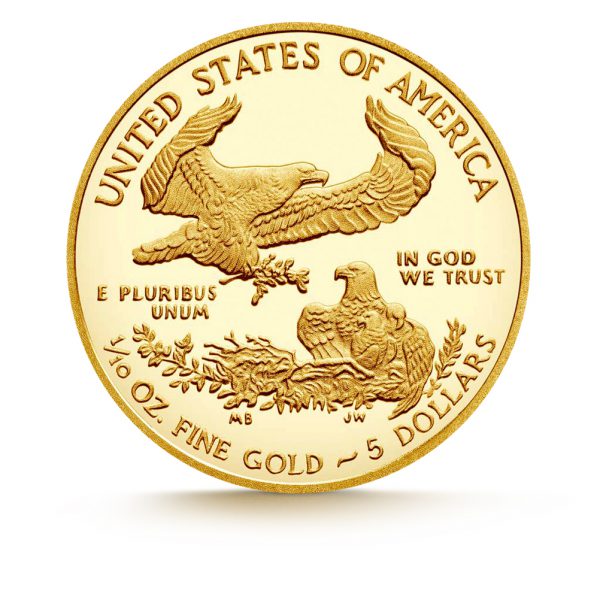 2016-W 1/10 oz American Gold Eagle Proof - Image 3