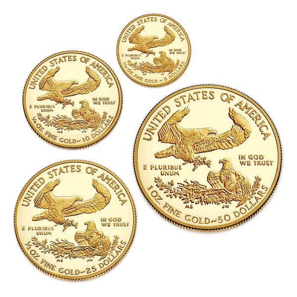 2016-W American Gold Eagle Proof 4-Coin Set - Image 3