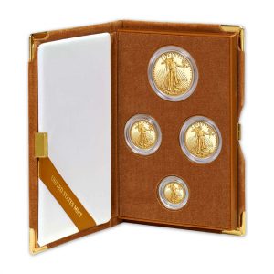2016-W American Gold Eagle Proof 4-Coin Set