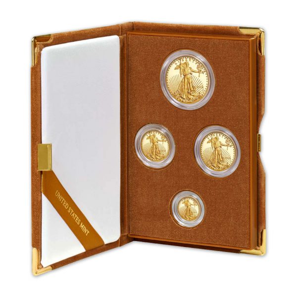 2016-W American Gold Eagle Proof 4-Coin Set