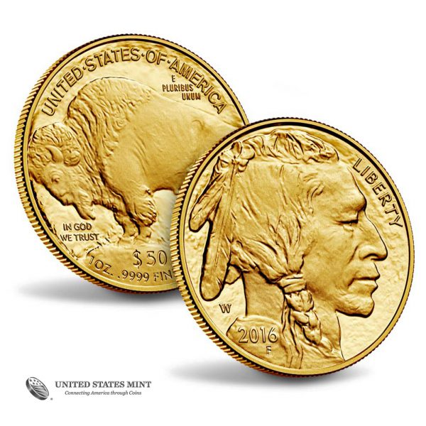 2016-W 1 oz American Gold Buffalo Proof - Image 2