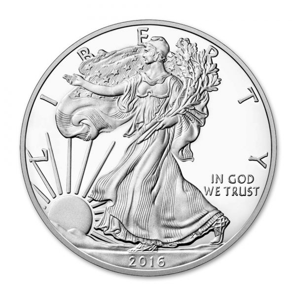 2016-W 1 oz American Silver Eagle Proof - Image 3