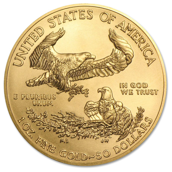 2017 1 oz American Gold Eagle Uncirculated - Image 2