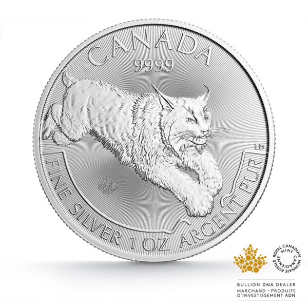 2017 Canada Silver Predator Series Lynx (1 oz) - Image 3