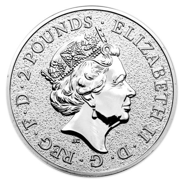 2017 Great Britain Silver Landmarks of Britain - Big Ben (1 oz) Brilliant Uncirculated - Image 2