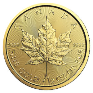 2017 Canada 1/2 oz Gold Maple Leaf Uncirculated