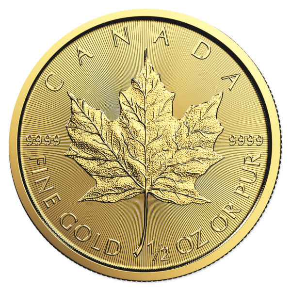 2017 Canada 1/2 oz Gold Maple Leaf Uncirculated