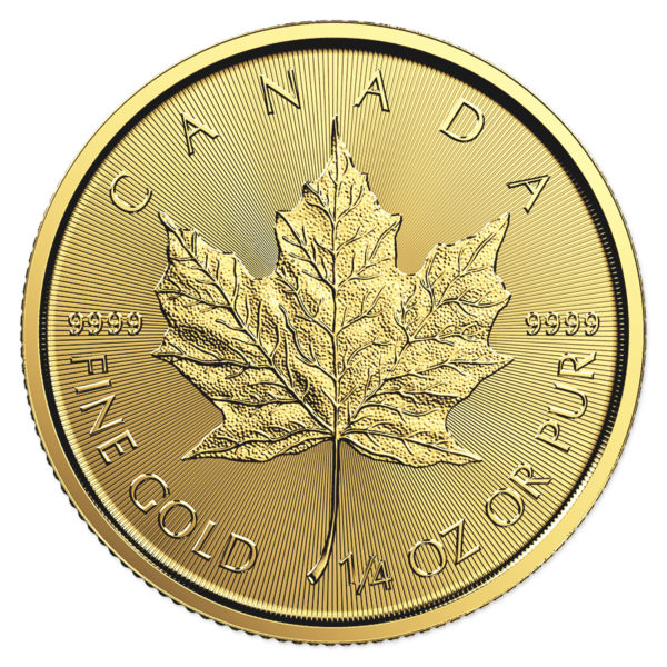 2017 Canada 1/4 oz Gold Maple Leaf Uncirculated