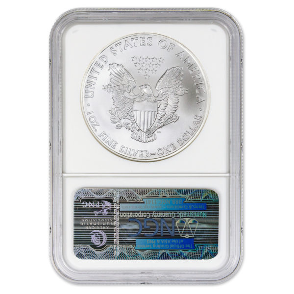 2010 1 oz American Silver Eagle MS-70 NGC (Early Releases) - Image 2