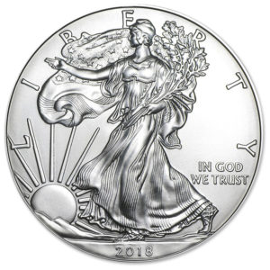 2018 1 oz American Silver Eagle Uncirculated
