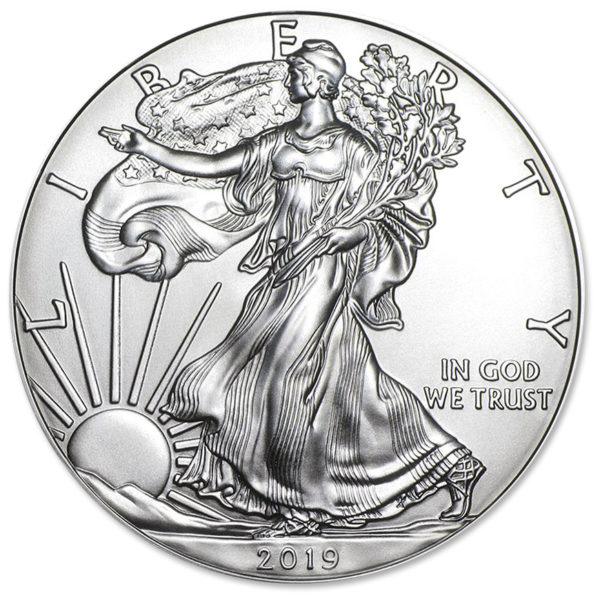 2019 1 oz American Silver Eagle BU