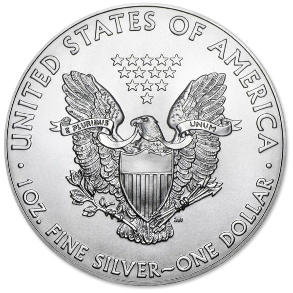 2019 1 oz American Silver Eagle BU - Image 2