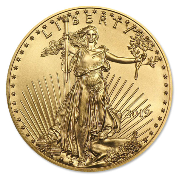 2019 1/10 oz American Gold Eagle BU