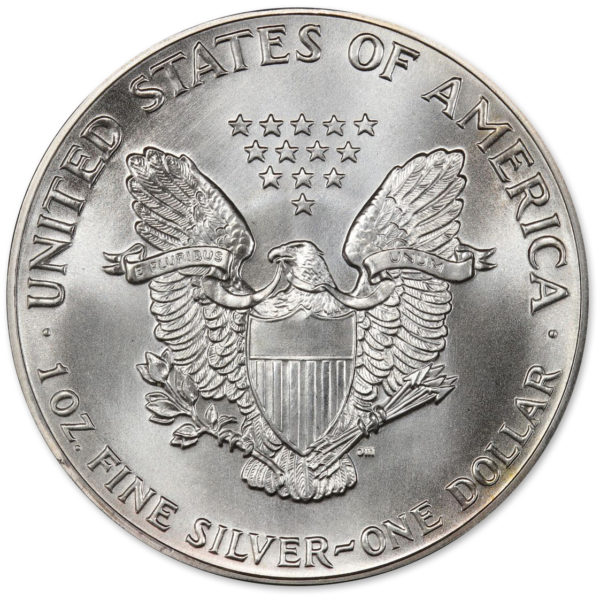 1987 1 oz American Silver Eagle BU - Image 2