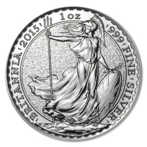 2015 Great Britain 1 oz Silver Britannia Uncirculated
