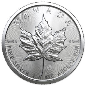 2019 Canada 1 oz Silver Maple Leaf BU