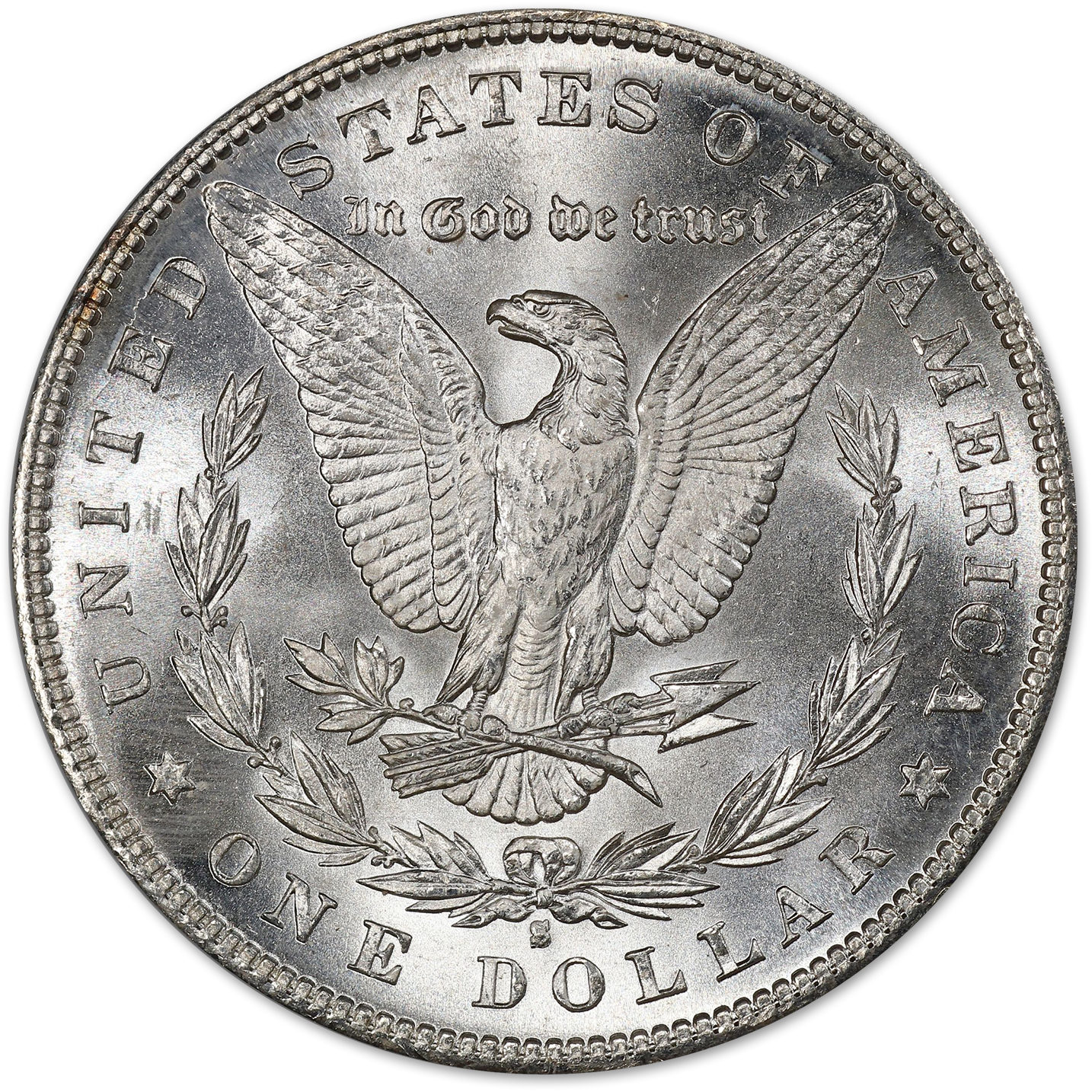 1881-S_MorganSilverDollarBU_Rev