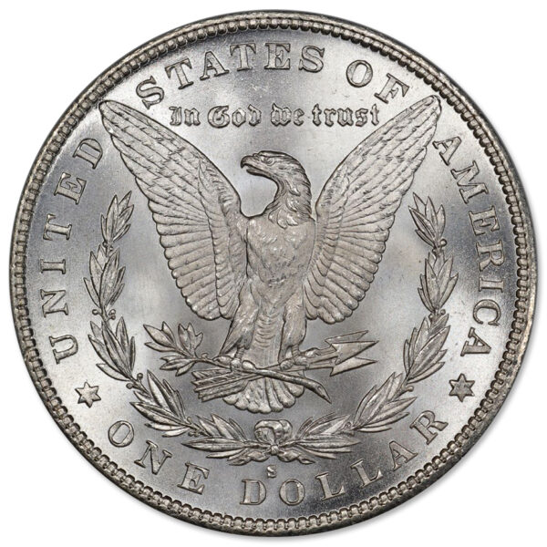 1880-S Morgan Silver Dollars BU (20-Coin Roll) - Image 3