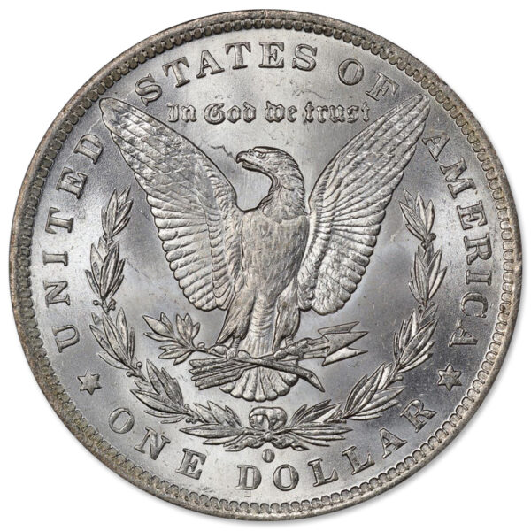 1884-O Morgan Silver Dollars BU (20-Coin Roll) - Image 3