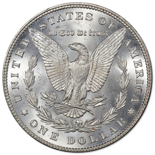 1885 Morgan Silver Dollars BU (20-Coin Roll) - Image 3