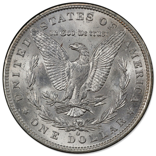 1887-O Morgan Silver Dollars BU (20-Coin Roll) - Image 3
