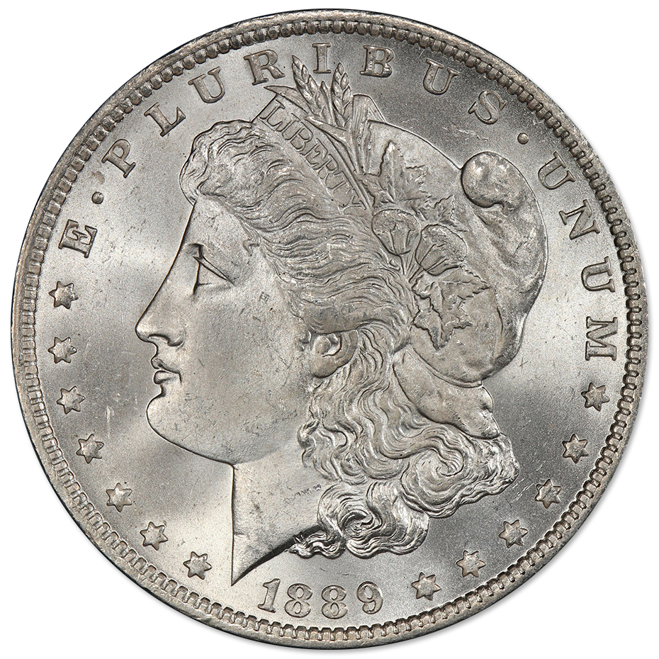 1889-P Morgan Silver Dollar BU