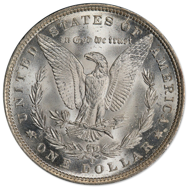 1891-O Morgan Silver Dollars BU (20-Coin Roll) - Image 3