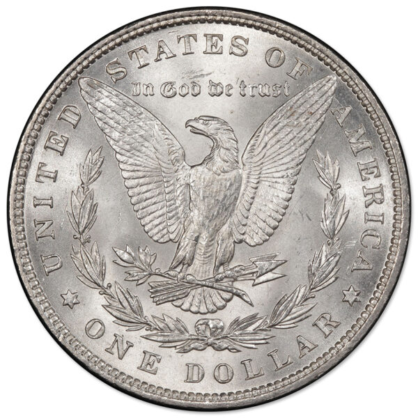 1898 Morgan Silver Dollars BU (20-Coin Roll) - Image 3